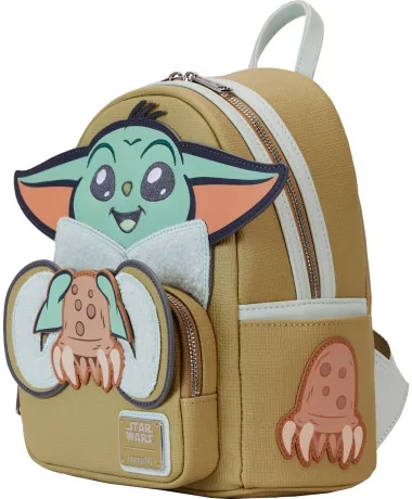 Mini sac à dos Le Mandalorien Grogru et Crabe Loungefly