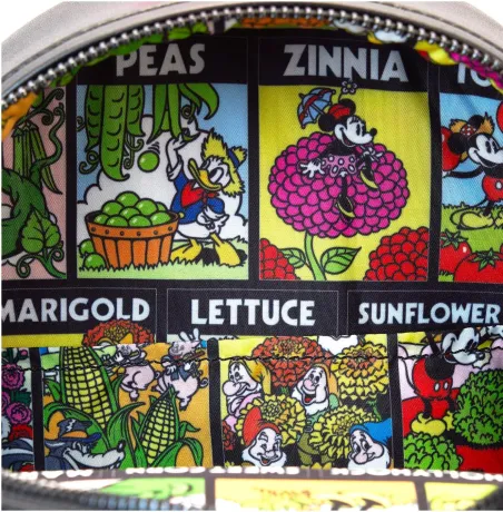 Mini sac à dos Le monde merveilleux du jardinage Jour de la Terre Loungefly