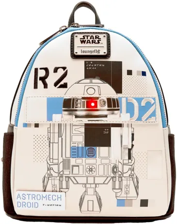 Mini sac à dos Le Pouvoir de la Force R2-D2 Astromech Light Up Loungefly