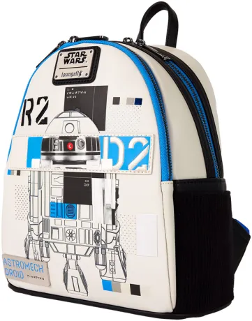 Mini sac à dos Le Pouvoir de la Force R2-D2 Astromech Light Up Loungefly