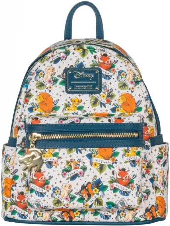 Mini sac à dos Tatouage Impression Intégrale Loungefly