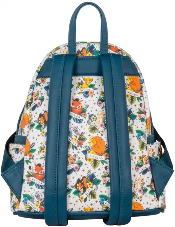 Mini sac à dos Tatouage Impression Intégrale Loungefly