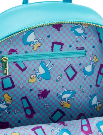 Mini sac à dos Le trou du lapin lenticulaire Loungefly