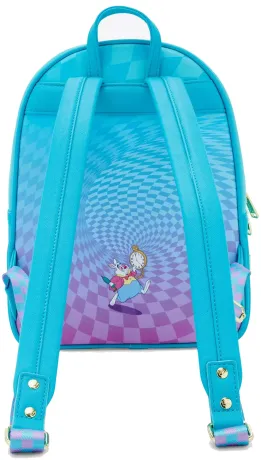 Mini sac à dos Le trou du lapin lenticulaire Loungefly