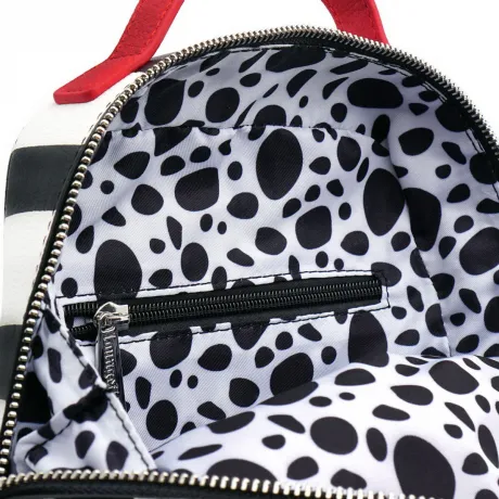 Mini sac à dos Les 101 Dalmatiens Rayures Loungefly