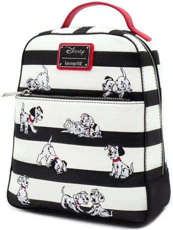 Mini sac à dos Les 101 Dalmatiens Rayures Loungefly