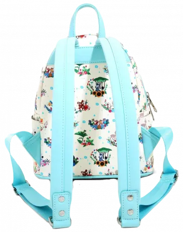 Mini sac à dos Les Amis des Princesses Disney Floral Loungefly