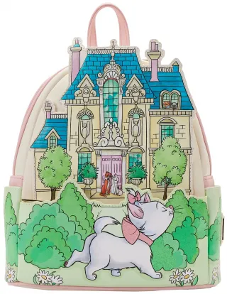 Mini sac à dos Les Aristochats Maison de Marie Loungefly
