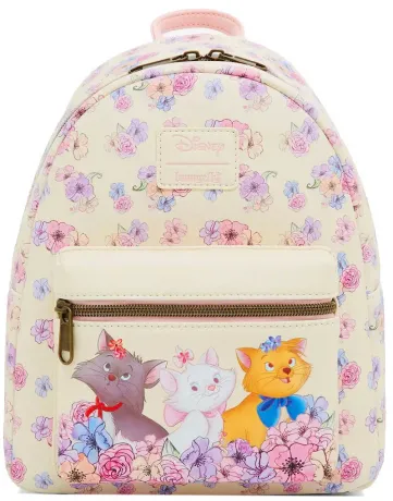 Mini sac à dos Les Aristochats Trio Floral Loungefly
