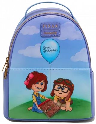 Mini sac à dos Les Jeunes Carl et Ellie Loungefly