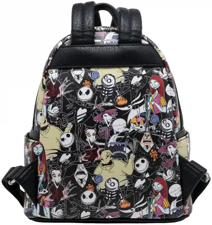 Mini sac à dos L&#039;étrange Noël de Monsieur Jack Impression Intégrale Loungefly