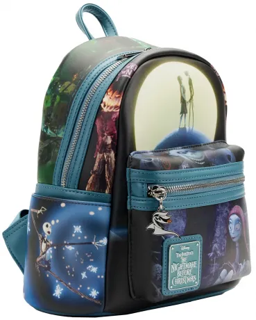 Mini sac à dos L&#039;Étrange Noël de Monsieur Jack Scène Finale Loungefly