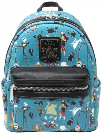 Mini sac à dos L&#039;Étrange Noël de Monsieur Jack Vintage Loungefly