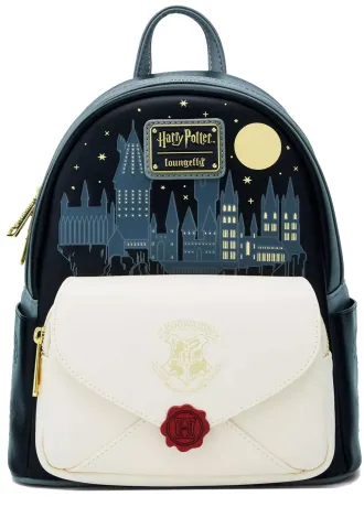 Mini sac à dos Lettre de Poudlard Glow Loungefly