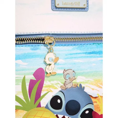 Mini sac à dos Stitch et Souillon Ananas Loungefly