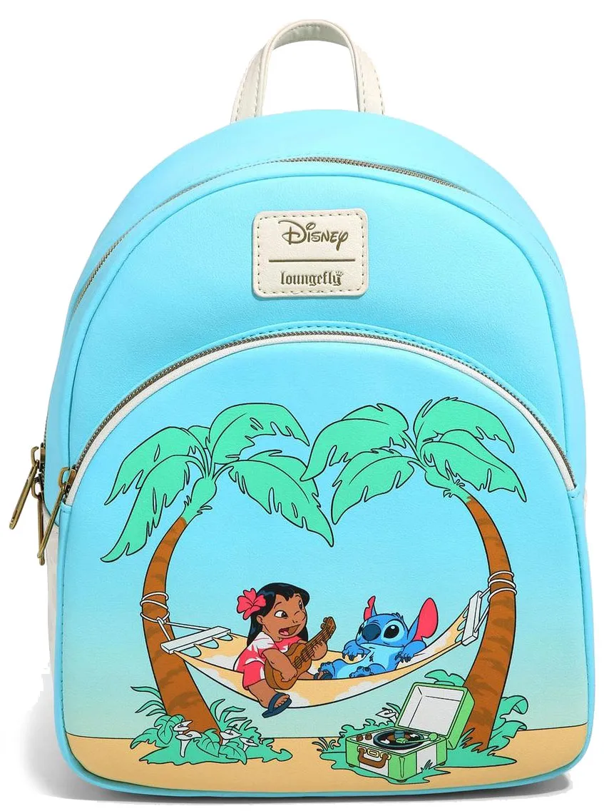 Loungefly Lilo et Stitch [Disney] : Mini sac à dos Lilo et Stitch Hamac pas  cher