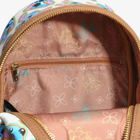 Mini sac à dos Lilo et Stitch Rétro Groovy Stitch Loungefly