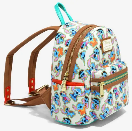 Mini sac à dos Lilo et Stitch Rétro Groovy Stitch Loungefly