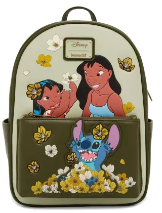 Mini sac à dos Lilo &amp; Stitch Floral Loungefly