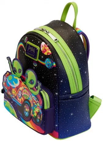 Mini sac à dos Lisa Frank Tour Extraterrestre Cosmique Glow Loungefly