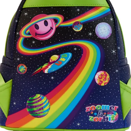 Mini sac à dos Lisa Frank Tour Extraterrestre Cosmique Glow Loungefly
