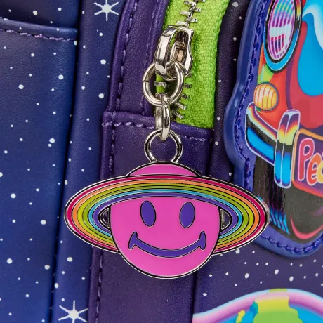 Mini sac à dos Lisa Frank Tour Extraterrestre Cosmique Glow Loungefly
