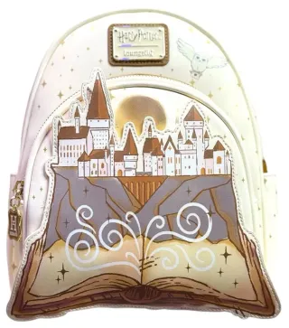 Mini sac à dos Livre de sorts Château de Poudlard Loungefly