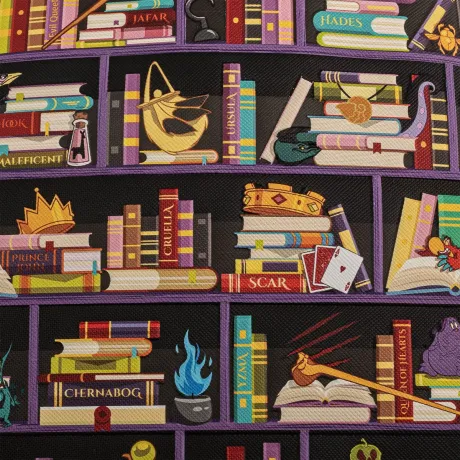Mini sac à dos Livres des Villains de Disney Loungefly