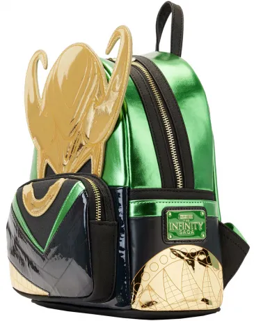 Mini sac à dos Loki Métallique Cosplay Loungefly
