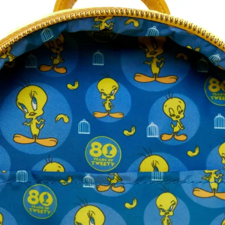 Mini sac à dos Looney Tunes 80 ans de la Peluche Titi Cosplay Loungefly