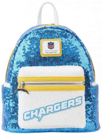 Mini sac à dos Los Angeles Chargers Sequin Loungefly