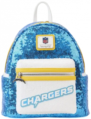 Mini sac à dos Los Angeles Chargers Sequin Loungefly