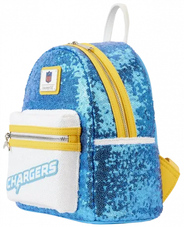 Mini sac à dos Los Angeles Chargers Sequin Loungefly