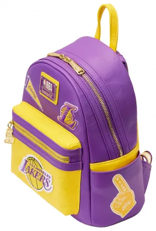 Mini sac à dos Los Angeles Lakers Patch Icons Loungefly