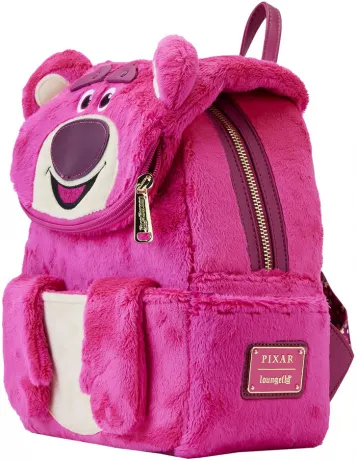 Mini sac à dos Lotso Peluche Cosplay avec Poche Loungefly