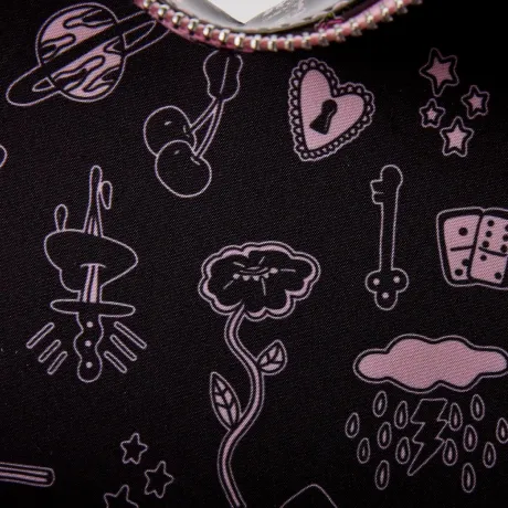 Mini sac à dos Lucy Tatouages Double Cœur Loungefly