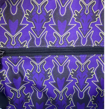 Mini sac à dos Maillot Equipe Maléfique Glow Loungefly