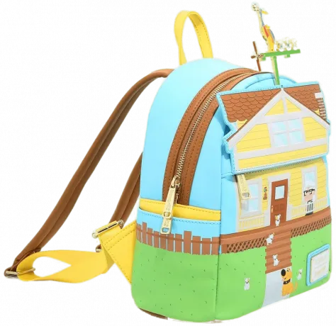 Mini sac à dos Maison de Là-Haut et ses Personnages Loungefly