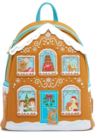 Mini sac à dos Maison en Pain d&#039;épices Loungefly