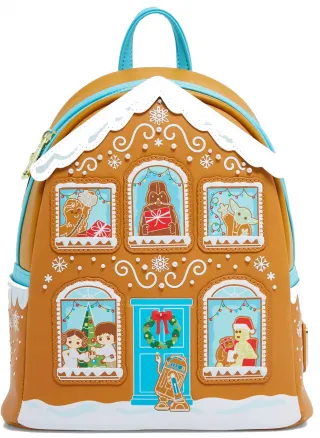 Mini sac à dos Maison en Pain d&#039;épices Loungefly