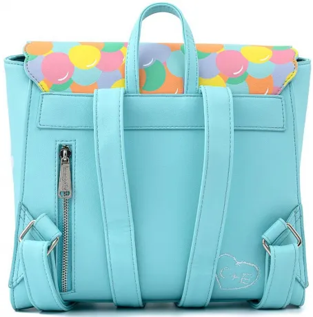Mini sac à dos Maison de Carl tenue par des Ballons Loungefly