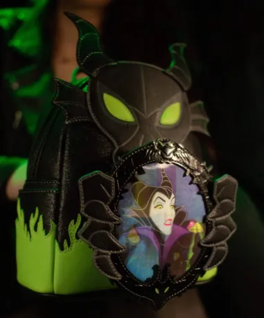Mini sac à dos Maléfique Dragon Lenticulaire Loungefly
