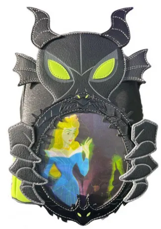 Mini sac à dos Maléfique Dragon Lenticulaire Loungefly