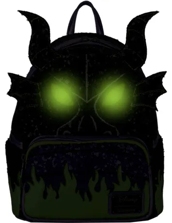 Mini sac à dos Maléfique Dragon Sequin Cosplay Light Up Loungefly