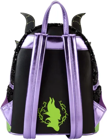 Mini sac à dos Maléfique Dragon Sequin Cosplay Light Up Loungefly