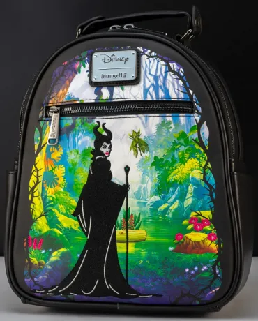 Mini sac à dos Maléfique Jardins des Fées Loungefly