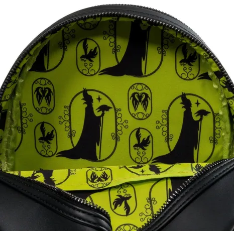 Mini sac à dos Maléfique Vitrail Loungefly