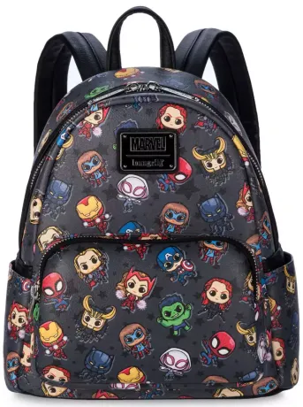 Mini sac à dos Marvel Chibi Impression Intégrale Loungefly