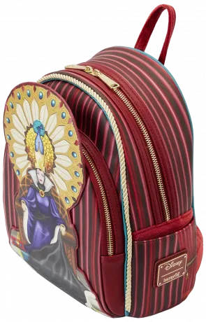 Mini sac à dos Méchante Reine sur son Trône Loungefly