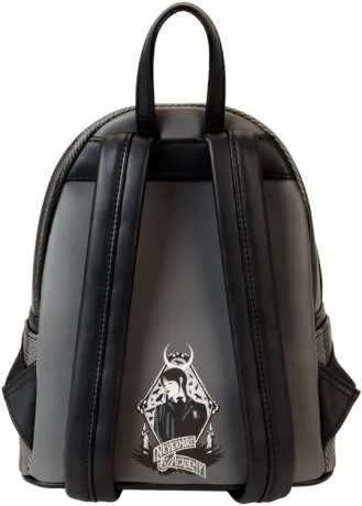 Mini sac à dos Mercredi Addams Uniforme de la Nevermore Academy Cosplay Loungefly